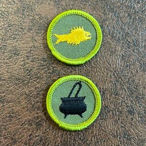2 Vintage Boy Scout Merit Badges